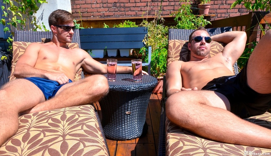 Two lovely muscular guys both with thick ha - XXX Dessert - Picture 1