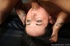 Sexy innocent brunette gets her first taste of throat fucking until she