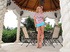 Lovely hot blonde leaves nothing to the imagination when she demonstrates