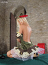 lovely blonde chick strips