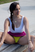hot brunette teen babe