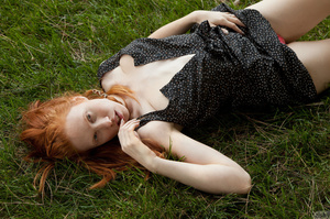 Very hot ginger teen witch shows off her - Picture 6