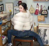 Brunette teeny with two plaits get naughty in the mall