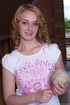 pink loving blonde with