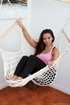 girl gets horny hammock