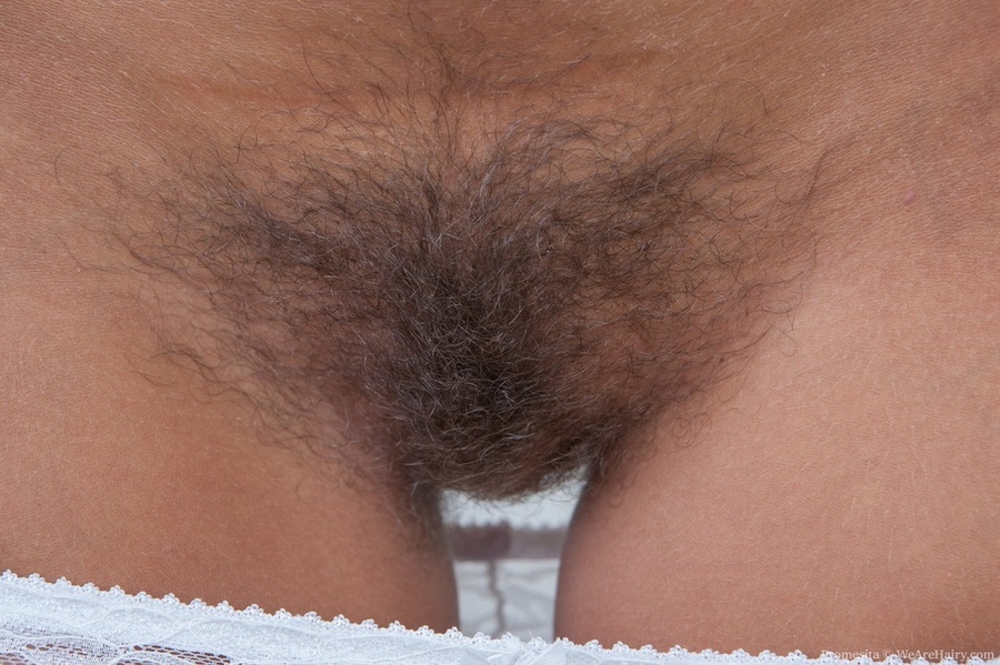 Babe goes nude to air out her very hairy pu - XXX Dessert - Picture 5