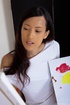 artistic cute chick gets
