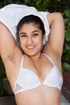Cute cheerleader is happy to remove clothes to masturbate and show hairy