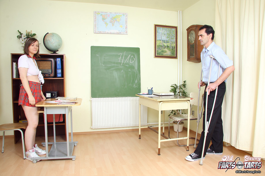 A naughty horny girl disciplined by her tea - XXX Dessert - Picture 1