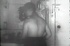 Classic porn short haired chick showing her tits while alone at home.