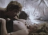 Two hot retro lesbians enjoy fucking in a big round bed