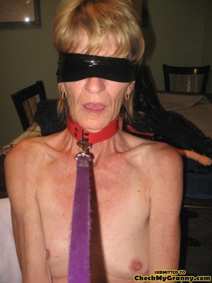 Granny in bondage joyously accepts ass a - Picture 5