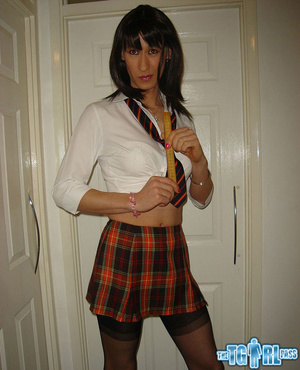 Slutty and gorgeously tempting tgirl bit - Picture 6