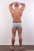 muscular hunk show off