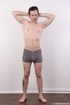 sexy guy shows massive