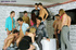 Steamy bisexual orgy begins with everyone half naked