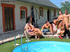 poolside reception ends with