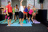 yoga class finishes with