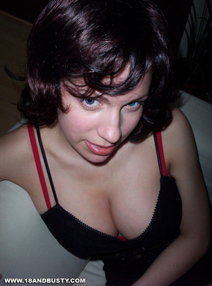 Innocent looking cute teen offers a swee - Picture 3