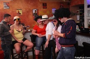 Three fat chicks who know how to have fun party wild sucking cock and fucking