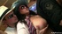 Fat big tits chick sucks cock and moans as her pussy is fingered and fucked