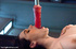Hot looking sex model gets naughty as she is banged hard by auto fuck