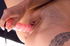 Lusty chick looking for fun gets a blast as sex machines drive her to