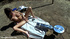 No holding back as two lesbians enjoy hot touching action and fuck machines