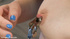 This beautiful babe just loves being banged hard by fast fucking machicnes