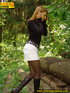 sweetly dressed chick high