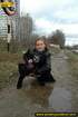 pretty babe black leather