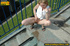 white blonde girl spreads