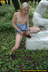 hot blonde cute short