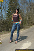 slim tall chick with