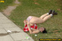 hot young chick sprays