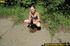 lady bikini removes panty