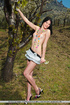 nature loving pretty chick