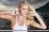 kinky seductive blonde looks