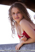 Slender, hot and beautiful sexy model shows her ass, tits and cute pussy