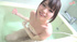 Sweet and very young Asian in see through bath suit has naughty fun in