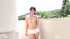 Cute sweet chick in sexy bikini strips to look even hotter and more inviting