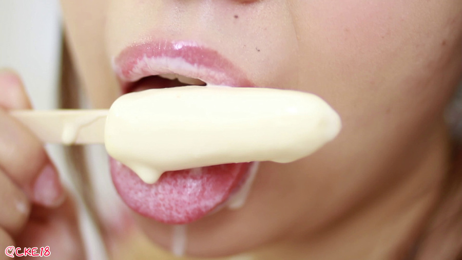 Real hot and erotic photos as young seductress get cream on nipples and pussy - XXXonXXX - Pic 6
