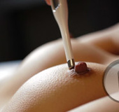 Asian young seductress looks extra cute in black touching her soft centers