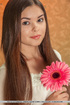 adorable brown haired girl