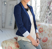 Lovely blue eyes has more than belly pierce to show