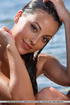 beach girl with hairy