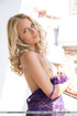 perky-breasted milf drops purple-lace