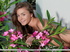 Playful young intern bares her neatly trimmed crotch