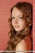 Curly-haired free-spirited russian starlet splits her gash for all to