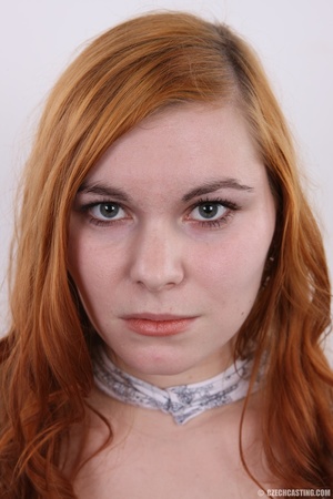 Young lusty well rounded redhead beauty  - XXX Dessert - Picture 1